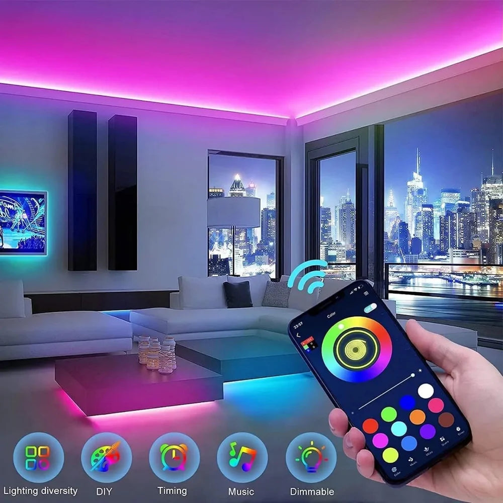 Rgb Led Strip Light For Tv, Length: 3m