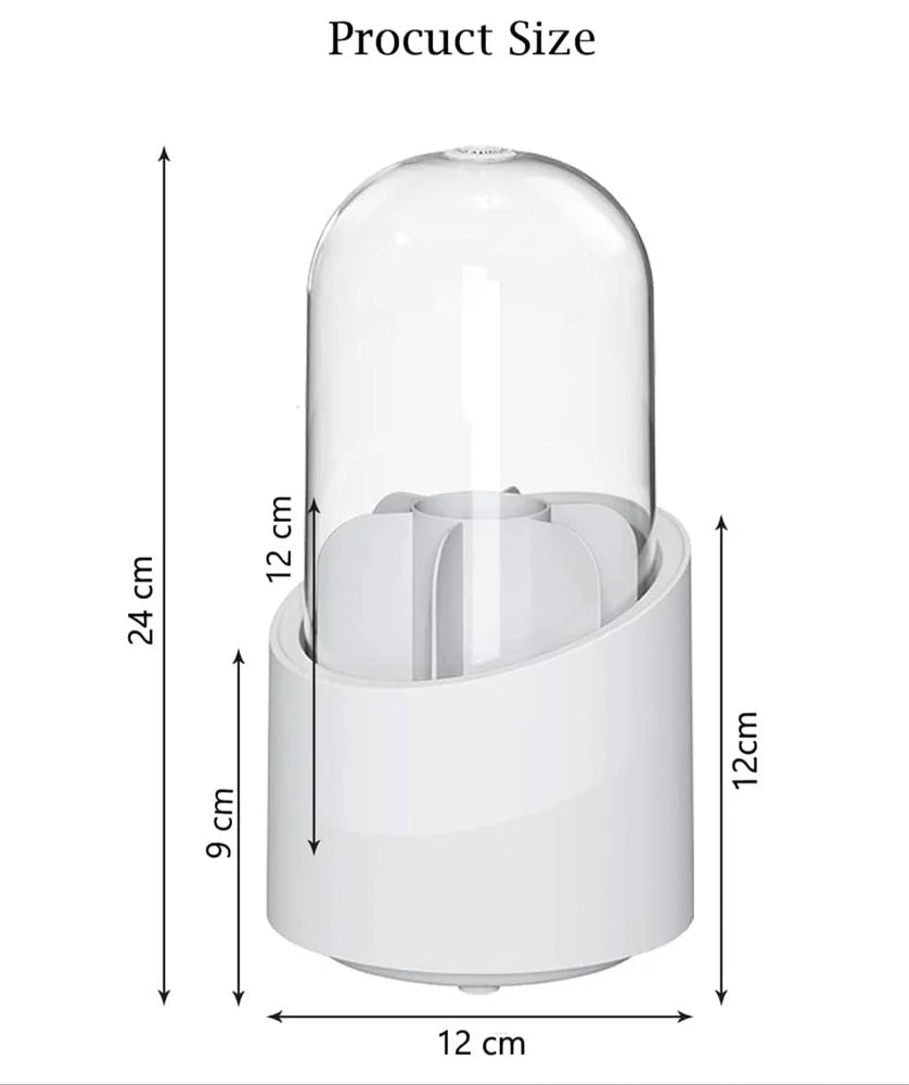 360 Rotating Makeup Brush Holder Make Up Brush Holder Make up Brush Organizer