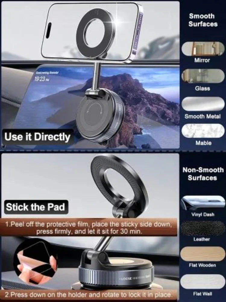 K007 Magnetic Phone Holder Magnetic Car Phone Holder 360 Extendable Magnetic Phones Holder