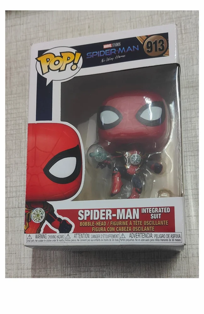 Plastic Funko POP Spider Man